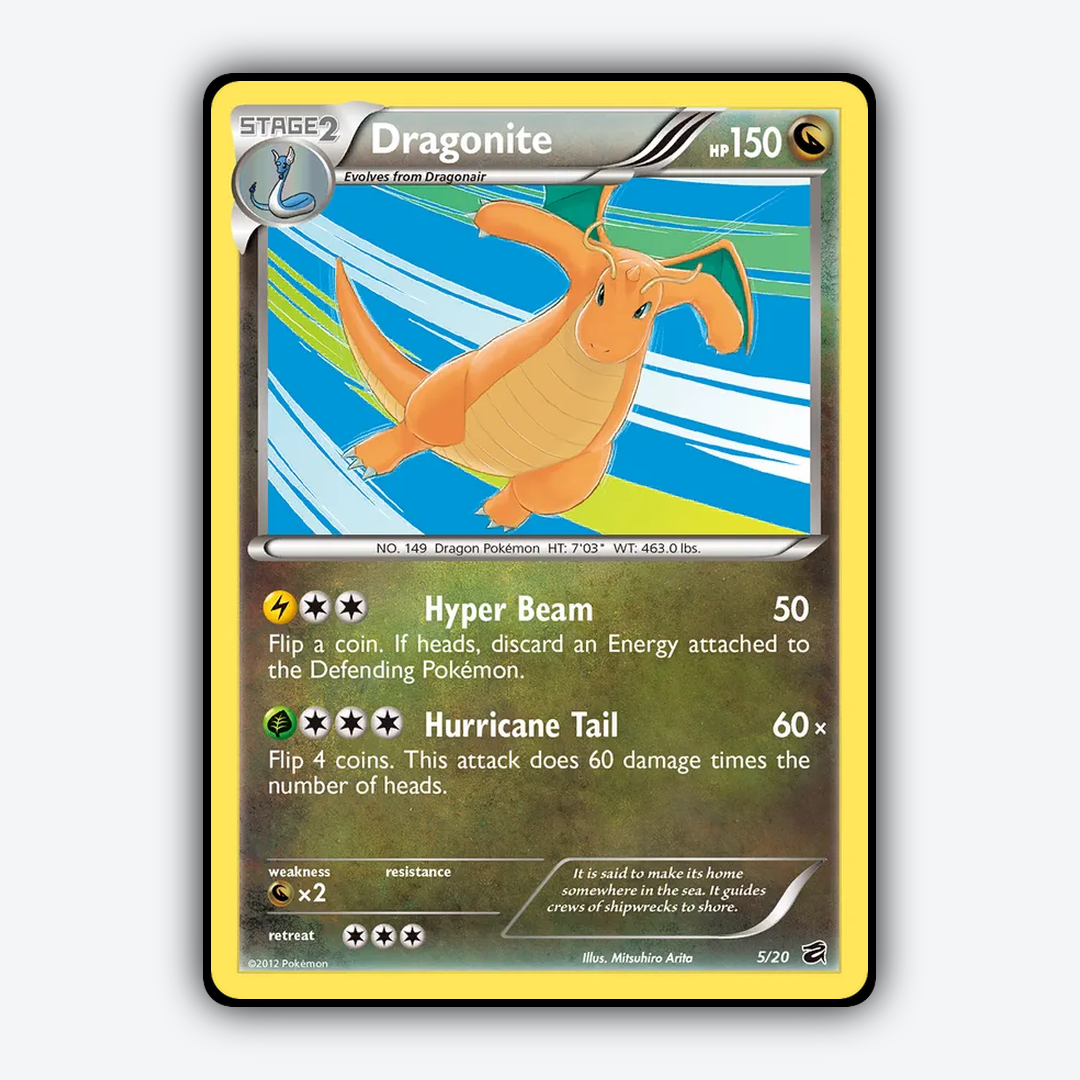 Dragonite 005/20 - Dragon Vault Set - Card Rug