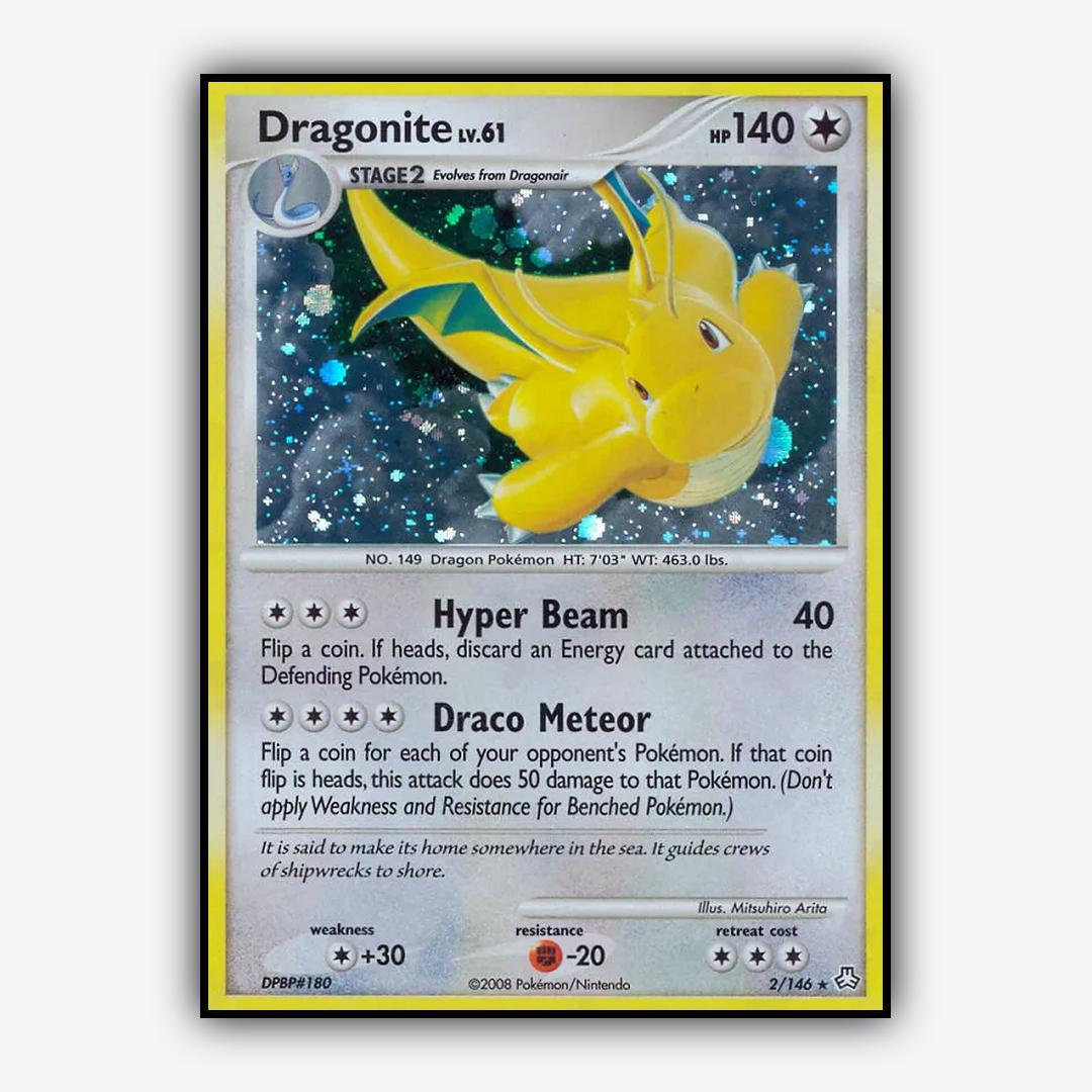 Dragonite 002/146 - Legends Awakened Set - Card Rug