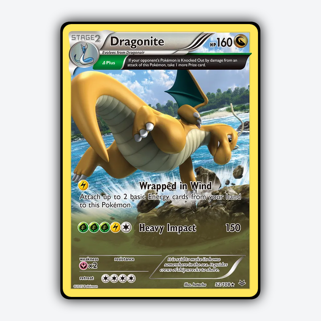 Dragonite 052/108 - Roaring Skies Set - Card Rug