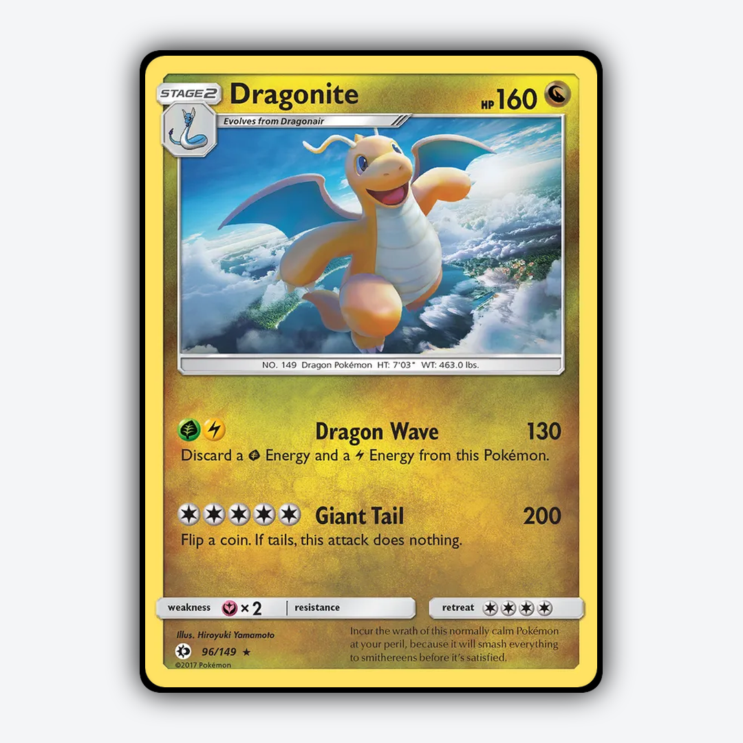 Dragonite 096/149 - Sun & Moon Set - Card Rug