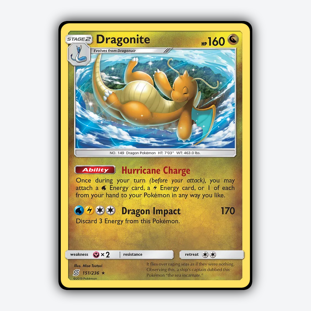 Dragonite 151/236 - Unified Minds Set - Card Rug