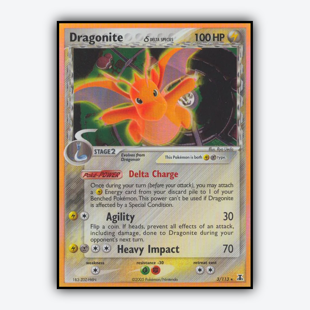 Dragonite δ 003/113 - Delta Species Set - Card Rug