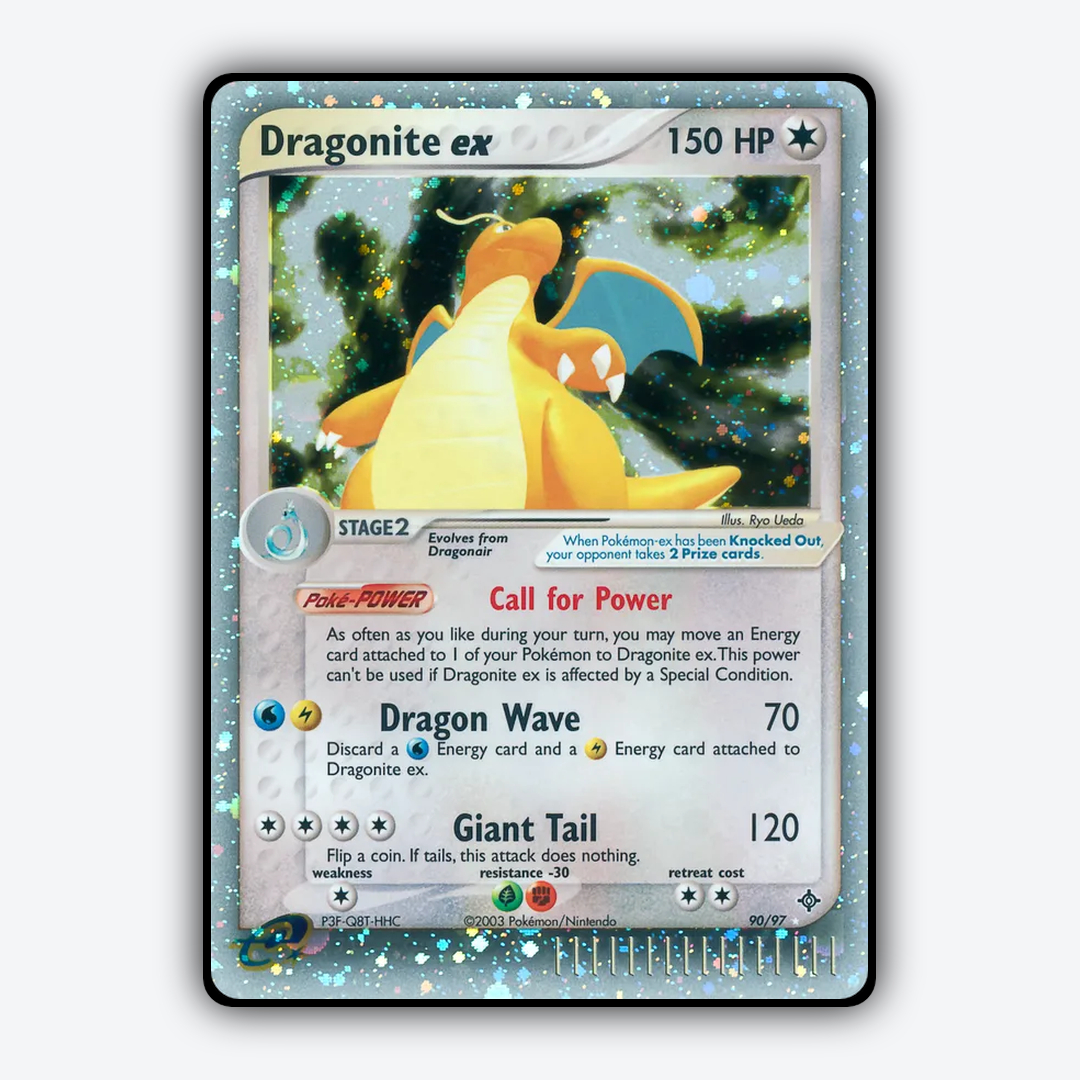 Dragonite ex 090/97 - Dragon Set - Card Rug