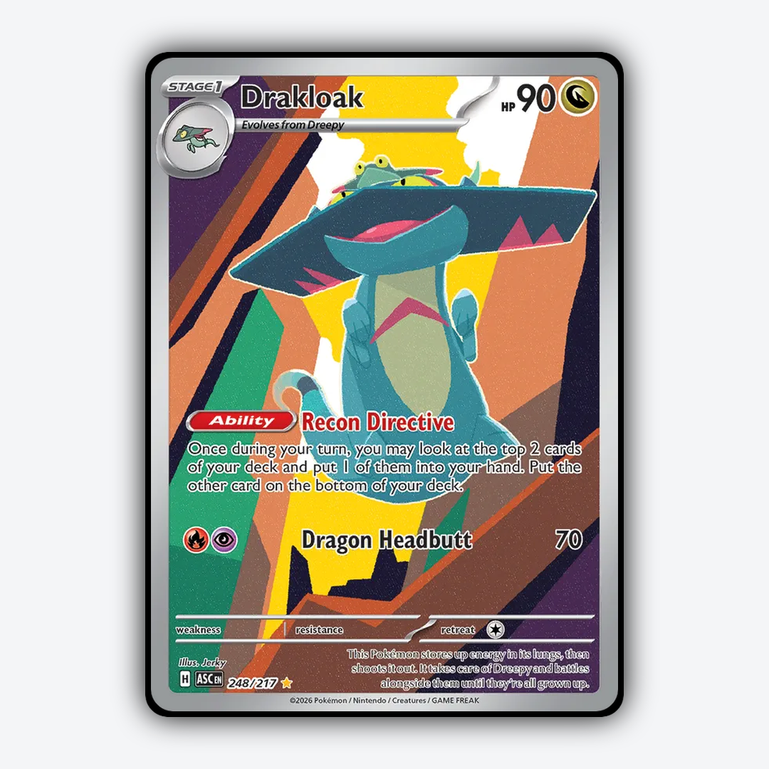 Drakloak 248/217 - Ascended Heroes Set - Card Rug