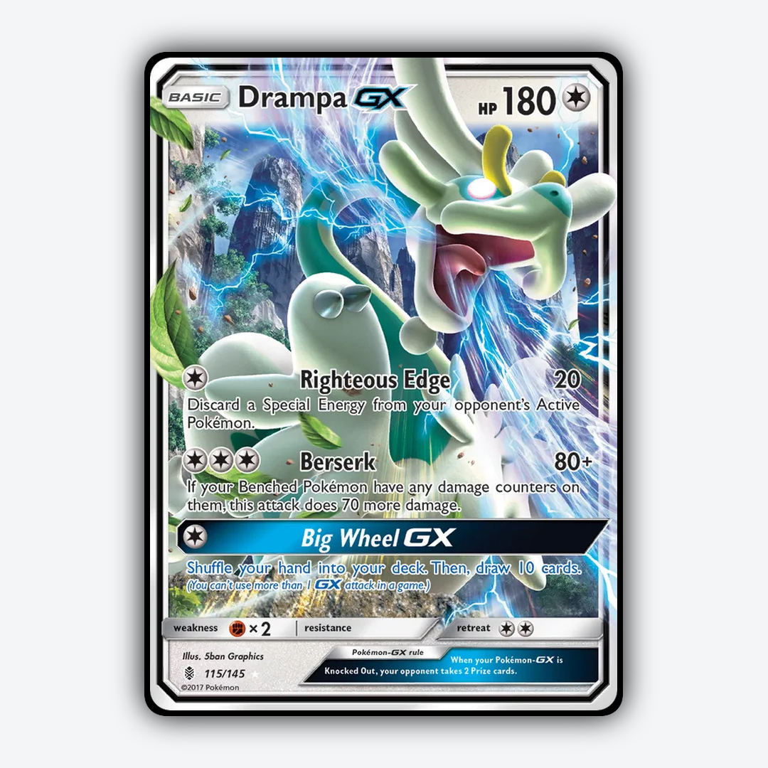 Drampa-GX 115/145 - Guardians Rising Set - Card Rug