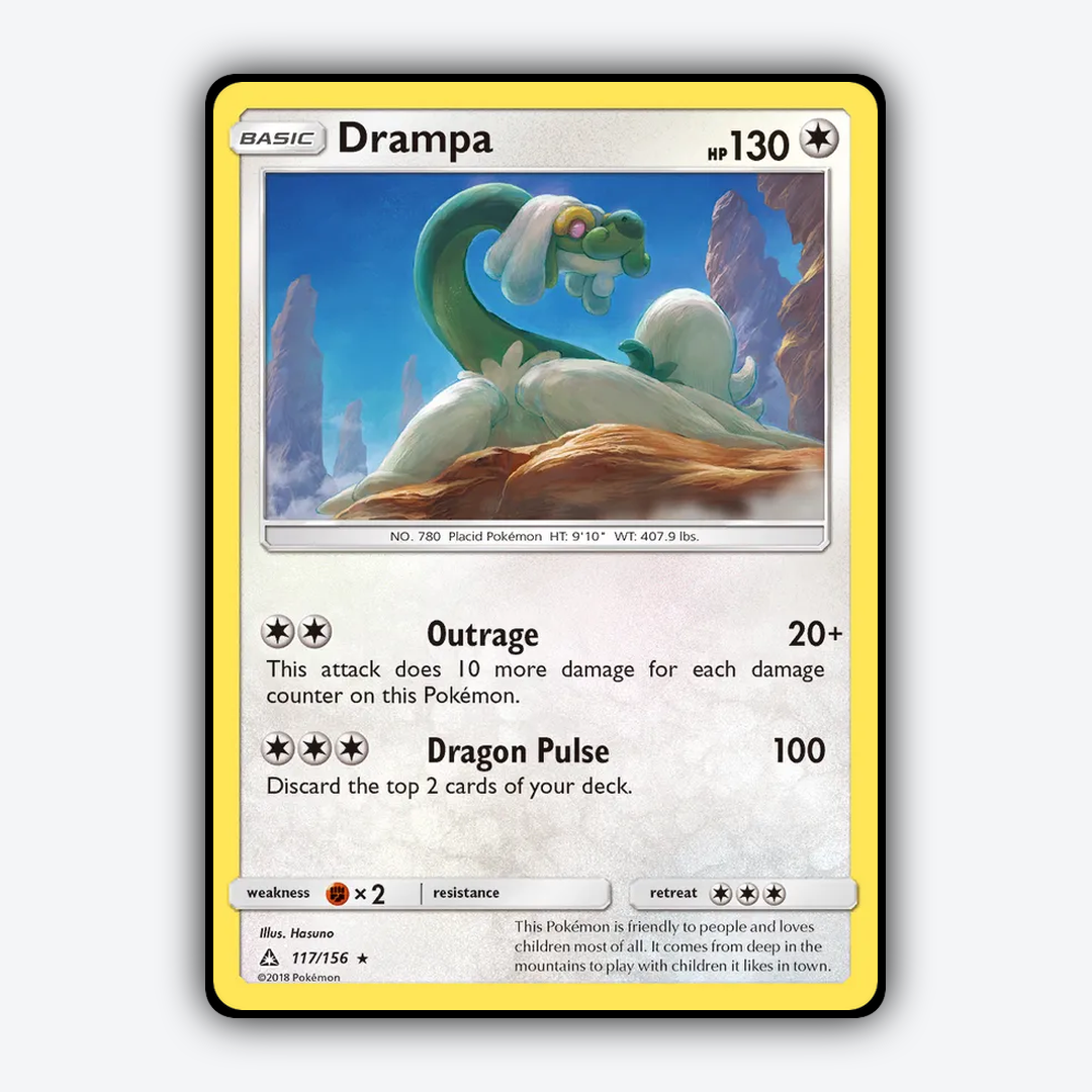 Drampa 117/156 - Ultra Prism Set - Card Rug