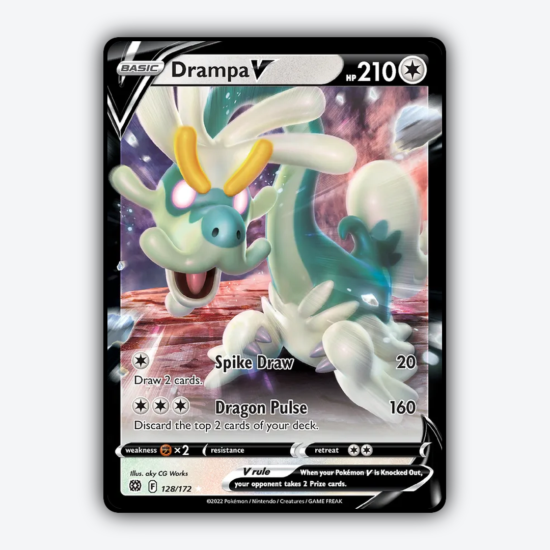 Drampa V 128/172 - Brilliant Stars Set - Card Rug