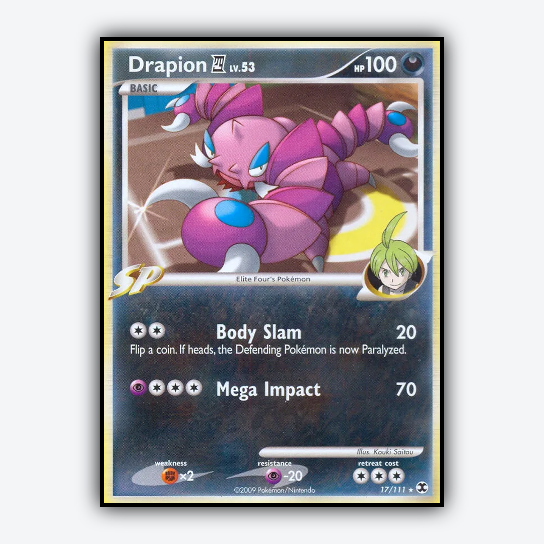Drapion E4 017/111 - Rising Rivals Set - Card Rug