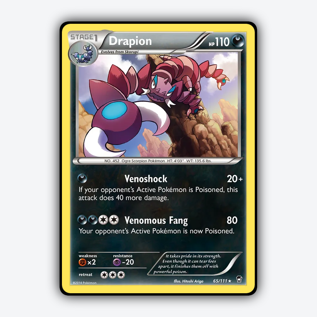 Drapion 065/111 - Furious Fists Set - Card Rug