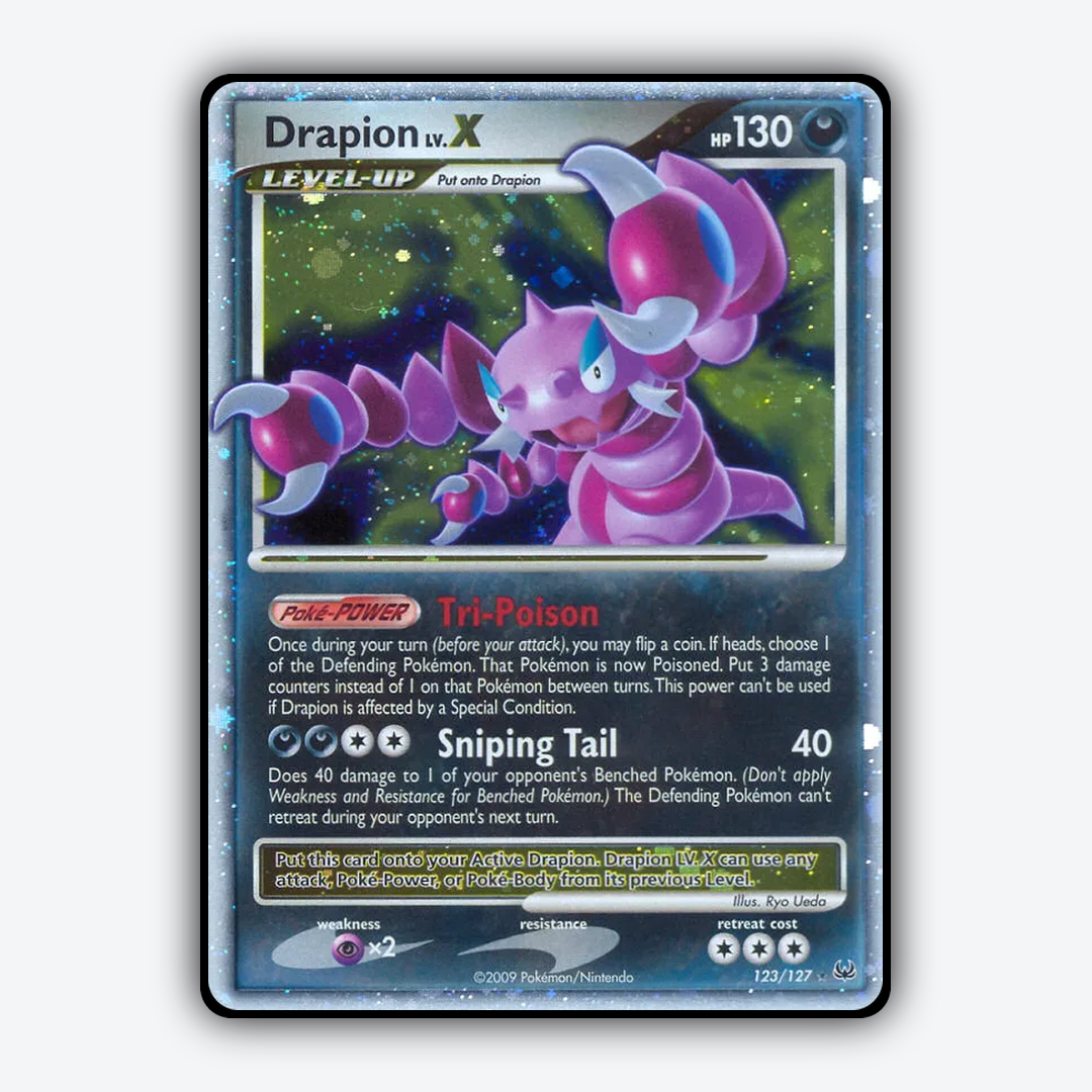 Drapion LV.X 123/127 - Platinum Set - Card Rug