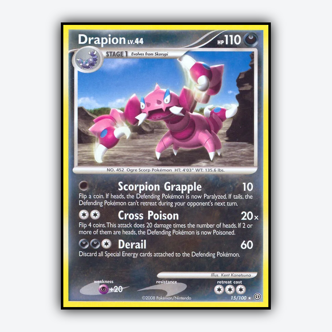 Drapion 015/100 - Stormfront Set - Card Rug