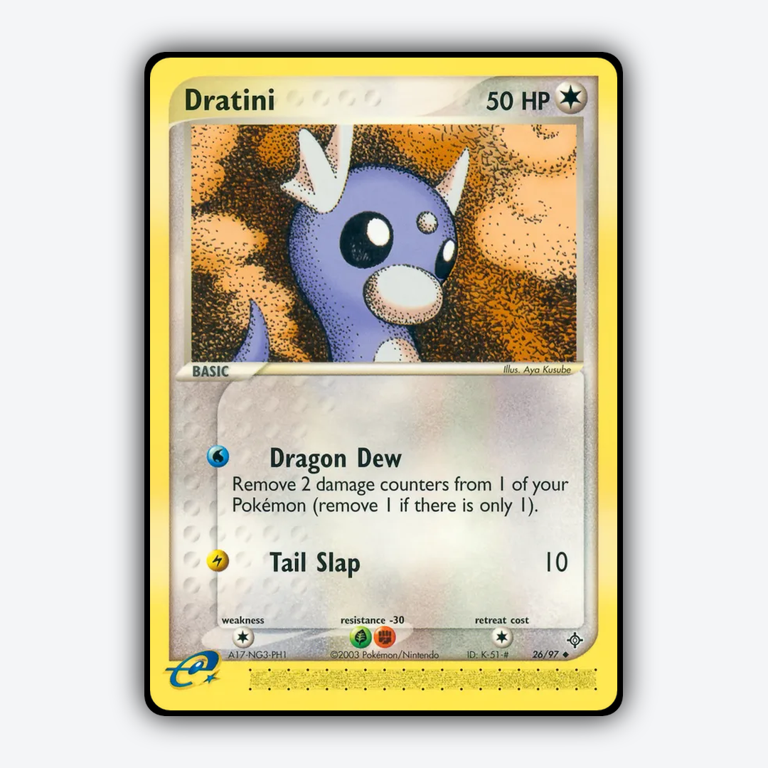 Dratini 026/97 - Dragon Set - Card Rug