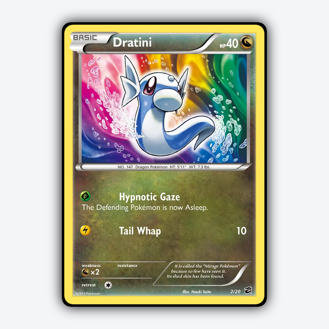 Dratini 002/20 - Dragon Vault Set - Card Rug