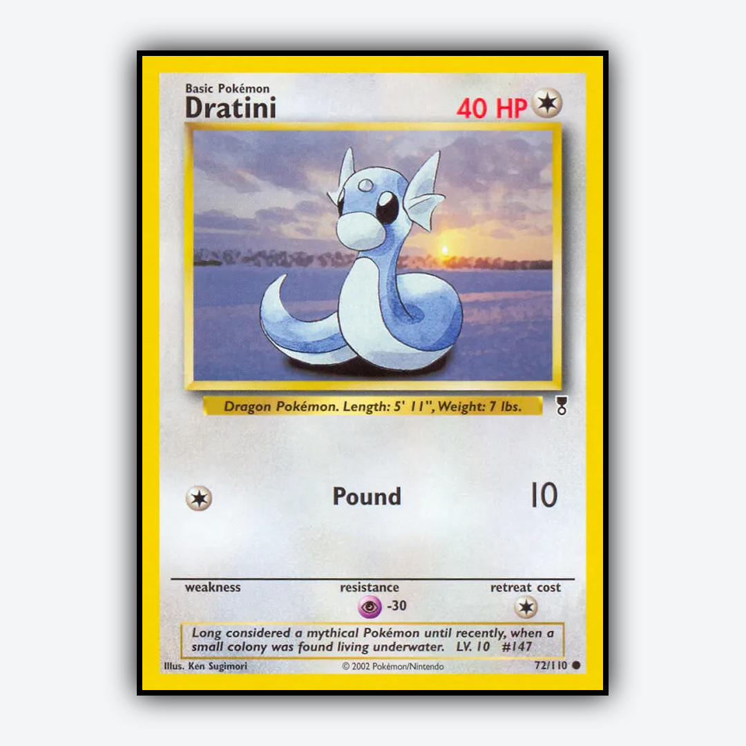 Dratini 072/110 - Legendary Collection Set - Card Rug