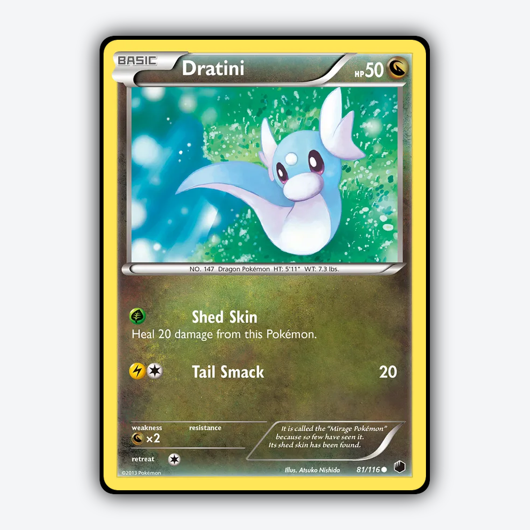 Dratini 081/116 - Plasma Freeze Set - Card Rug