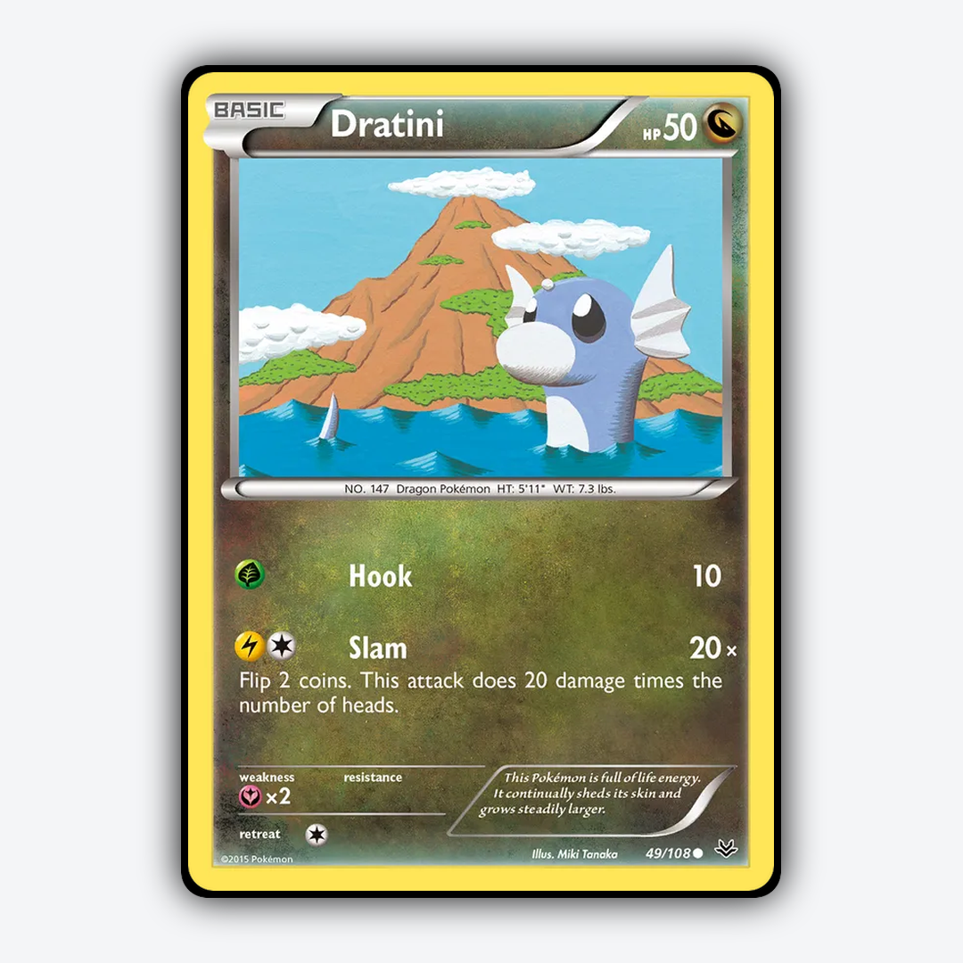 Dratini 049/108 - Roaring Skies Set - Card Rug