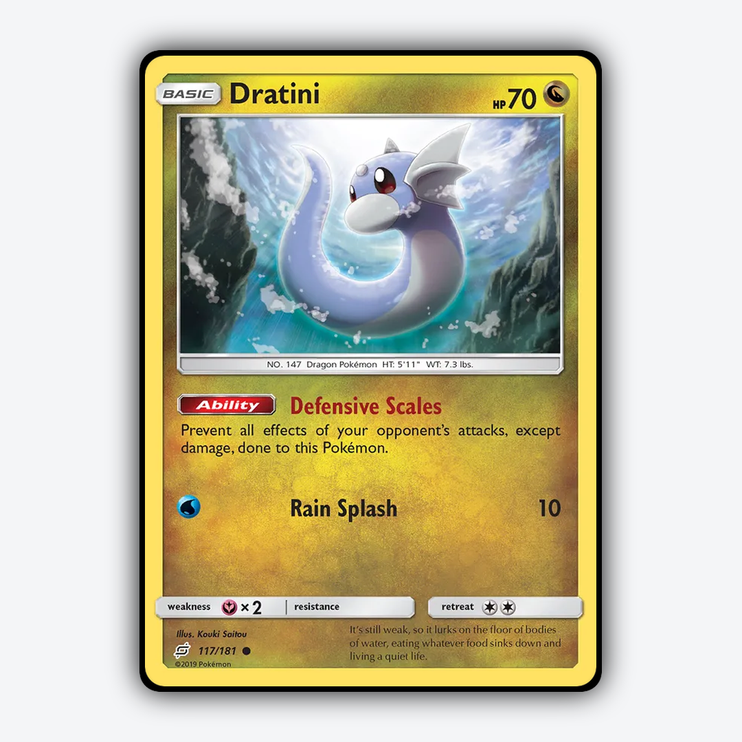 Dratini 117/181 - Team Up Set - Card Rug