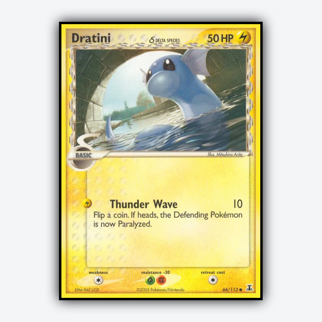Dratini δ 066/113 - Delta Species Set - Card Rug