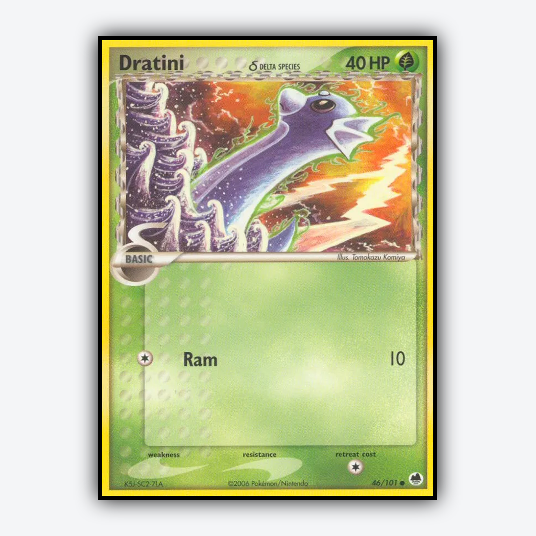 Dratini δ 046/101 - Dragon Frontiers Set - Card Rug