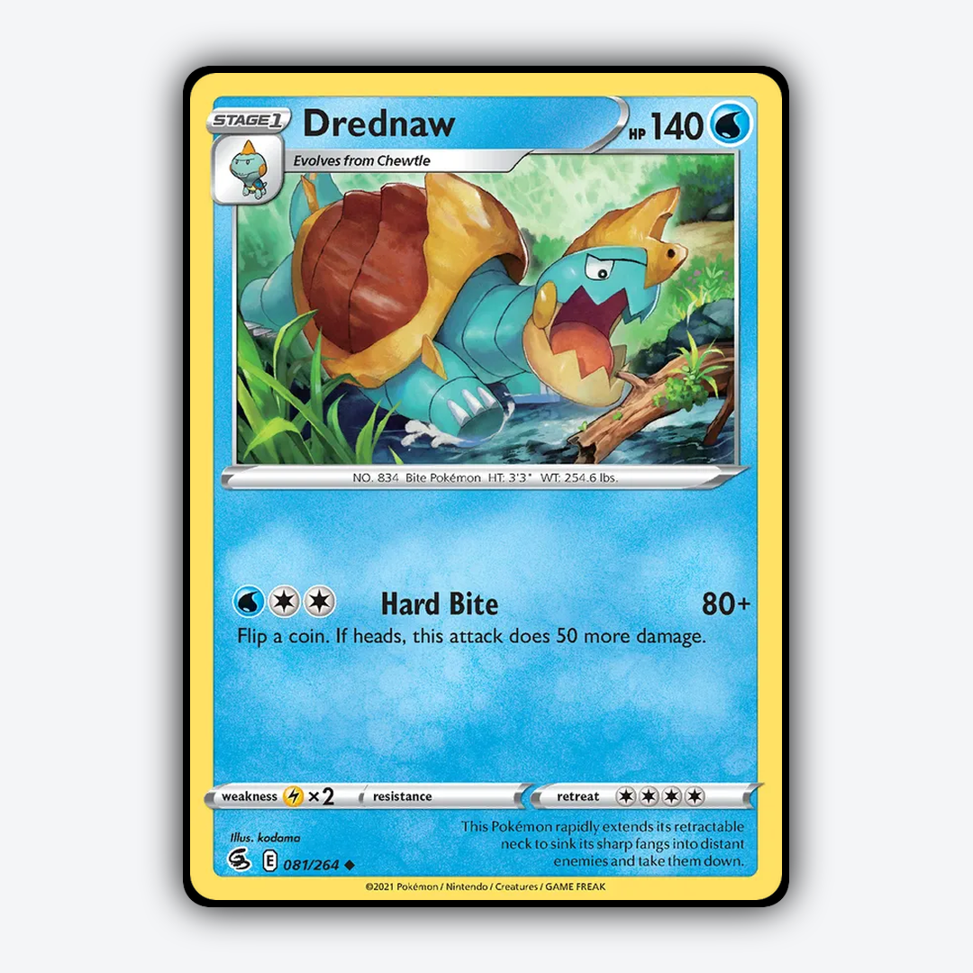 Drednaw 081/264 - Fusion Strike Set - Card Rug