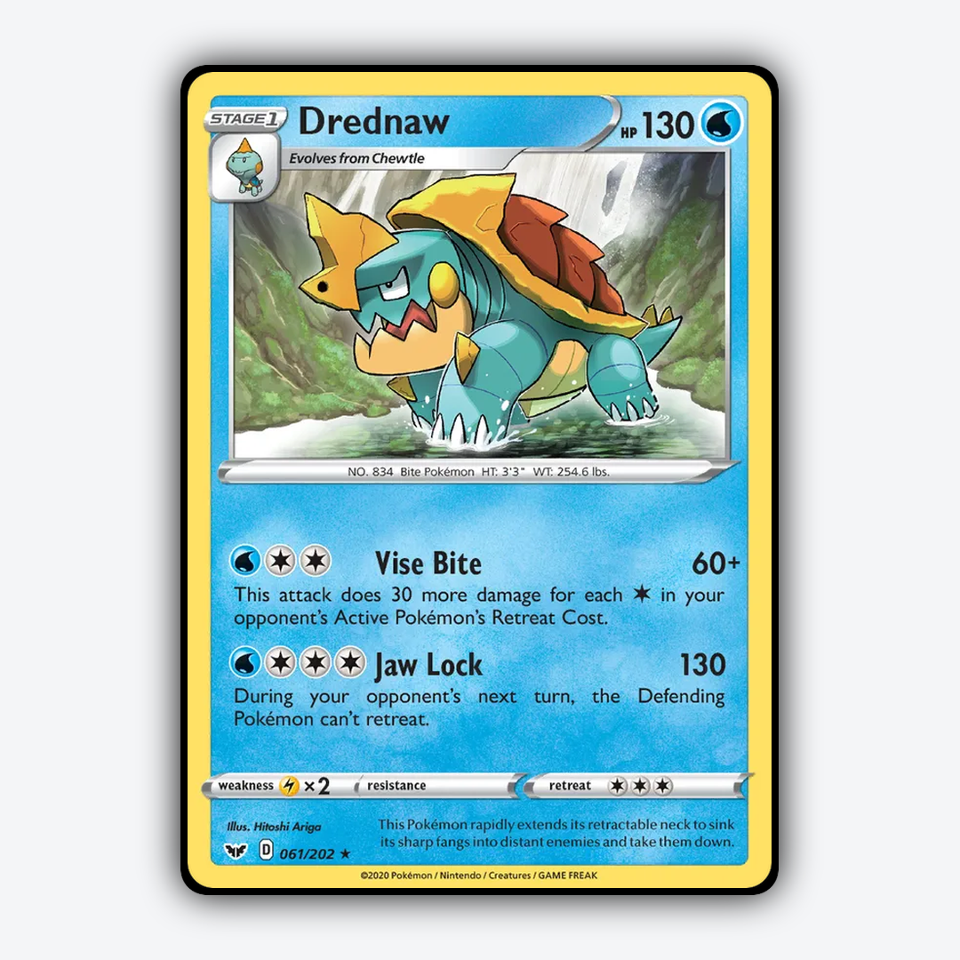 Drednaw 061/202 - Sword & Shield Set - Card Rug