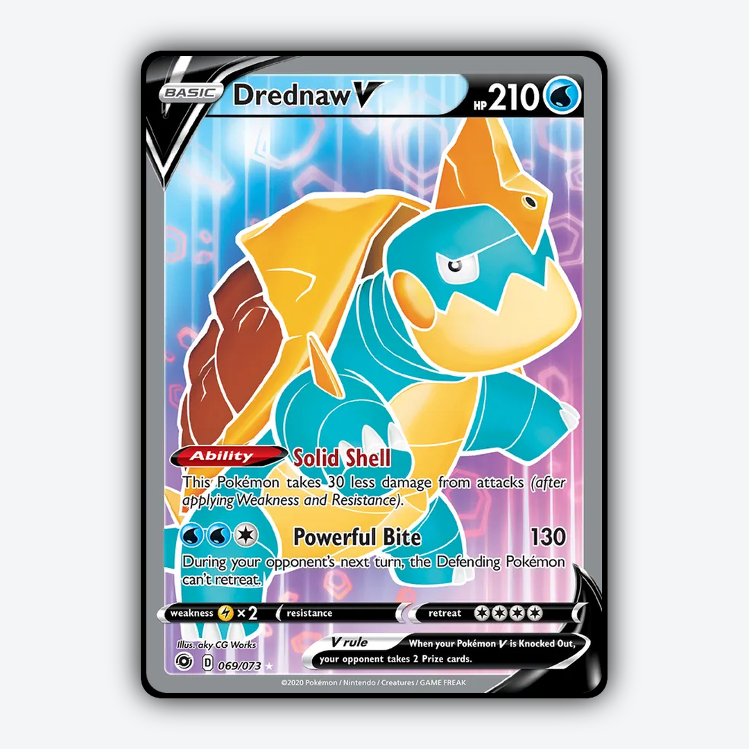 Drednaw V 069/73 - Champion's Path Set - Card Rug