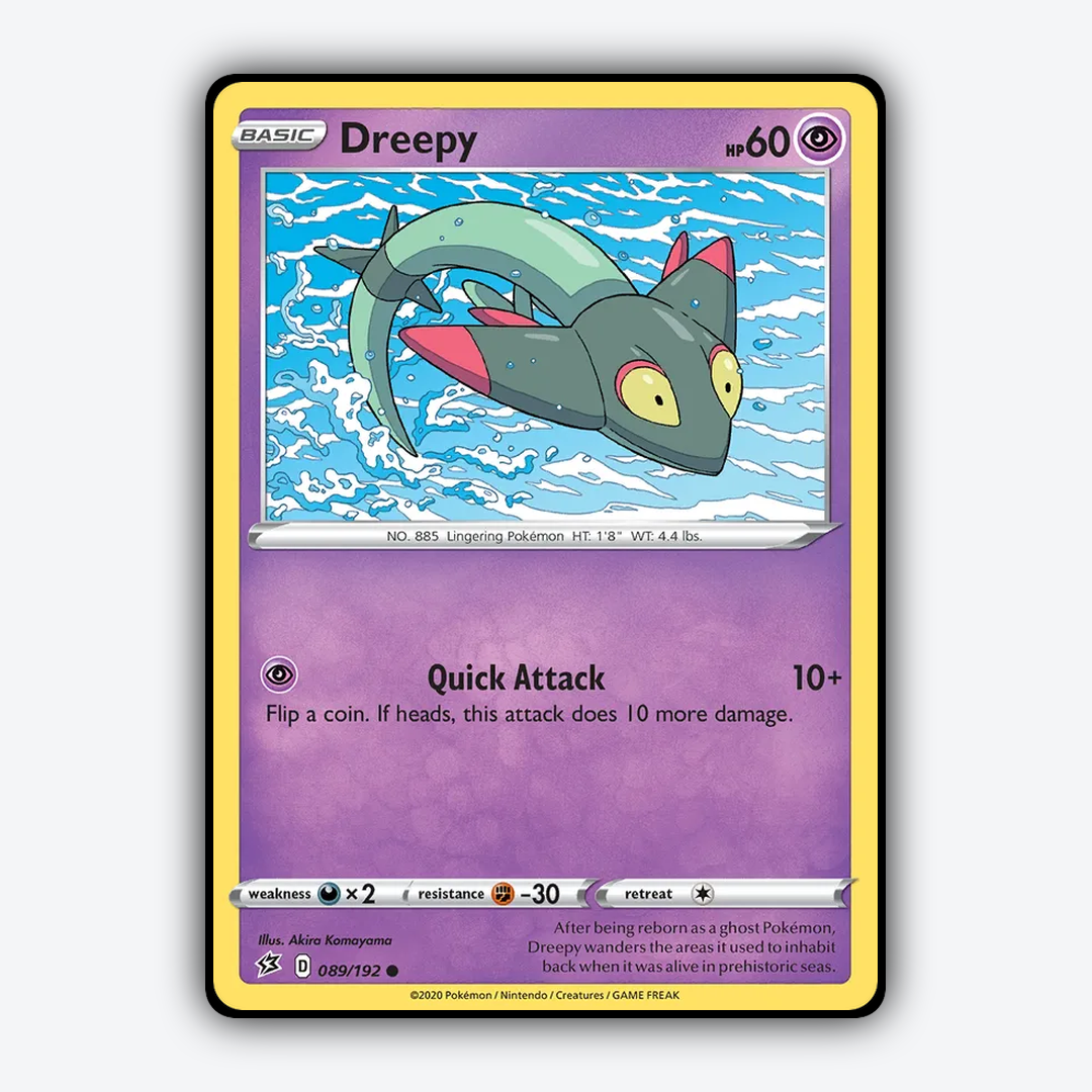 Dreepy 089/192 - Rebel Clash Set - Card Rug