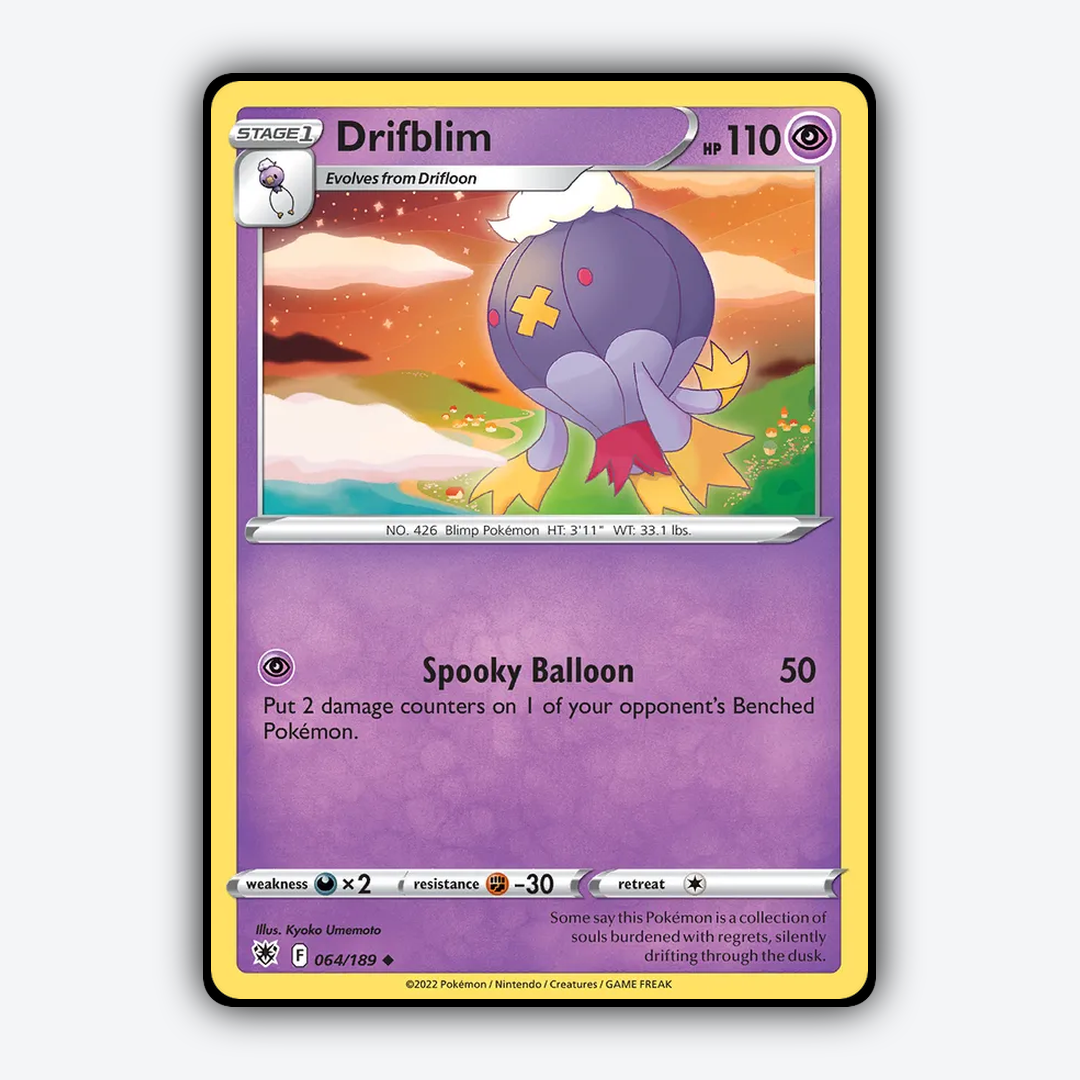 Drifblim 064/189 - Astral Radiance Set - Card Rug