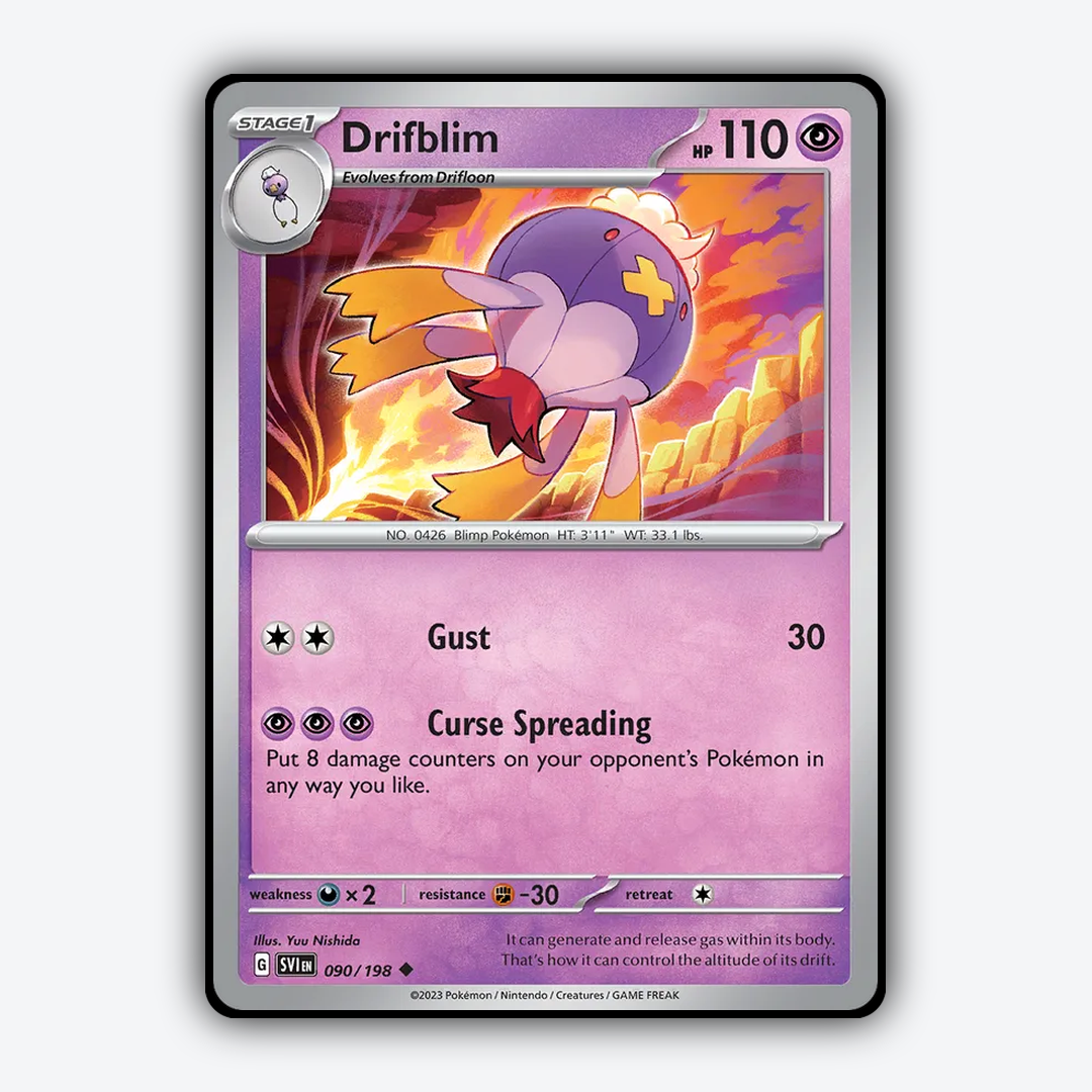 Drifblim 090/198 - Scarlet & Violet Set - Card Rug