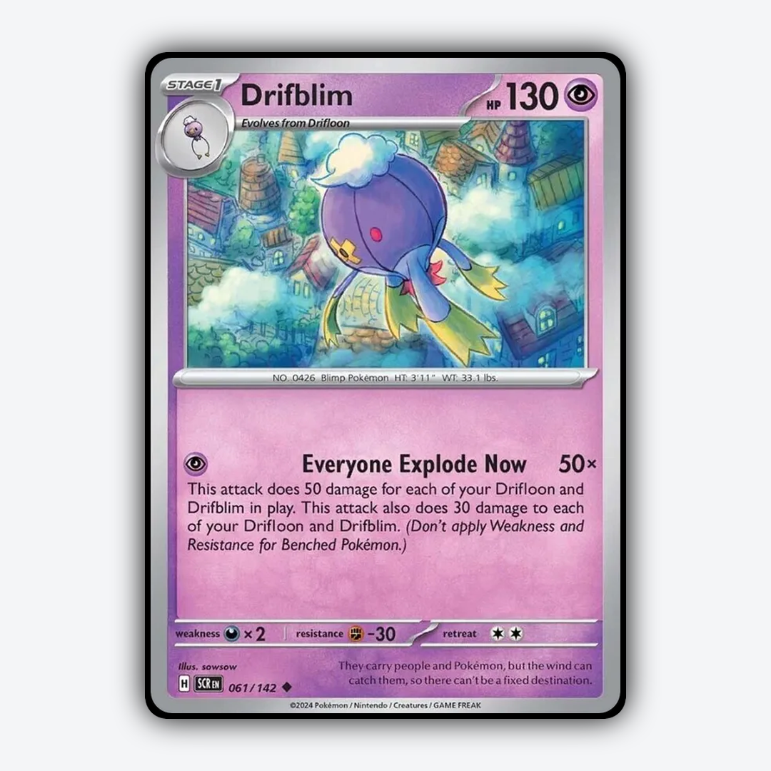 Drifblim 061/142 - Stellar Crown Set - Card Rug