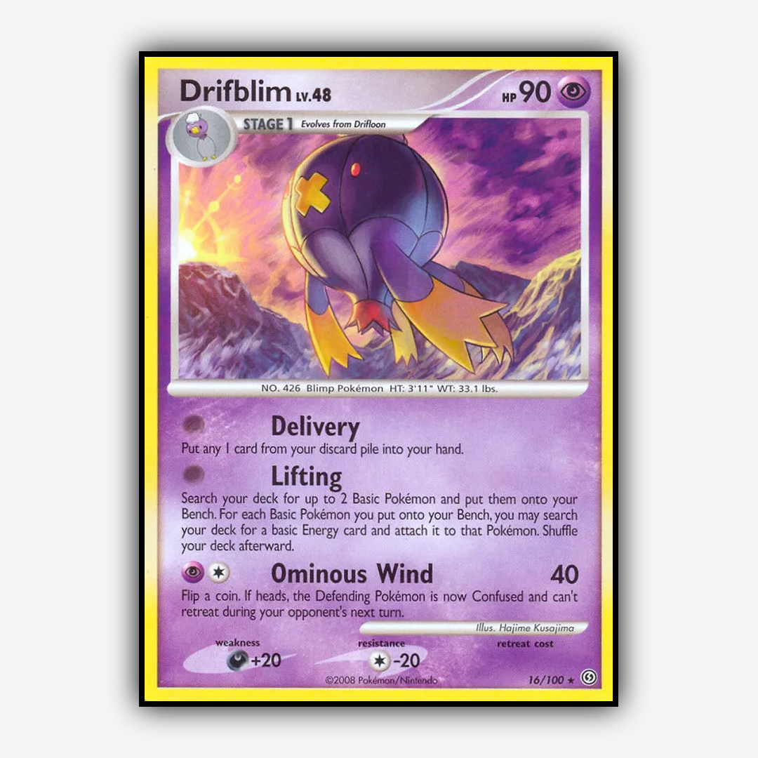 Drifblim 016/100 - Stormfront Set - Card Rug