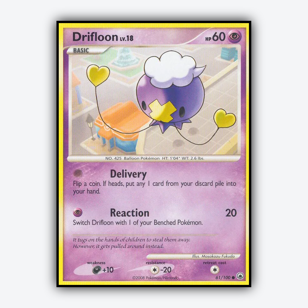 Drifloon 061/100 - Majestic Dawn Set - Card Rug