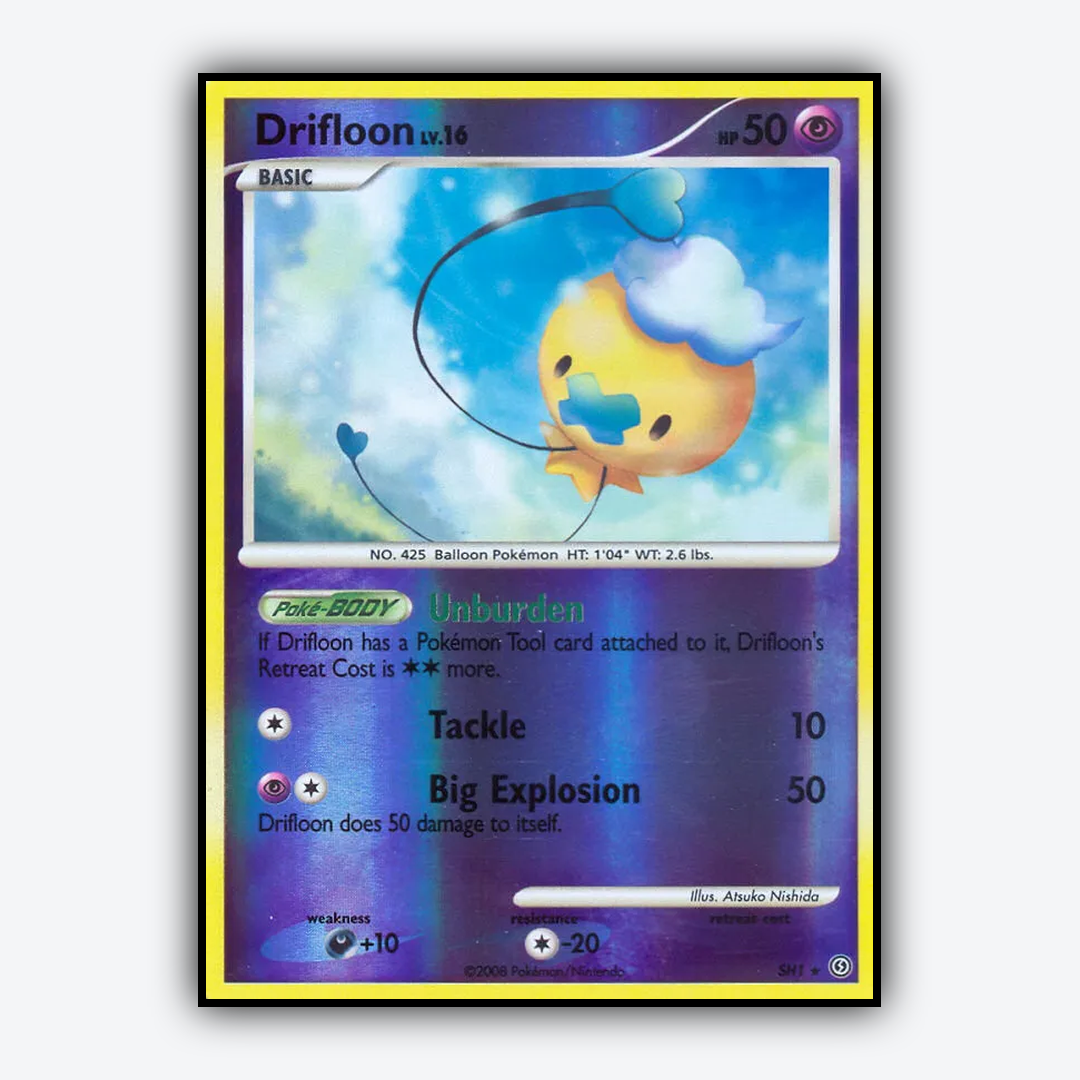Drifloon SH001/100 - SH001/100 Stormfront Set - Card Rug