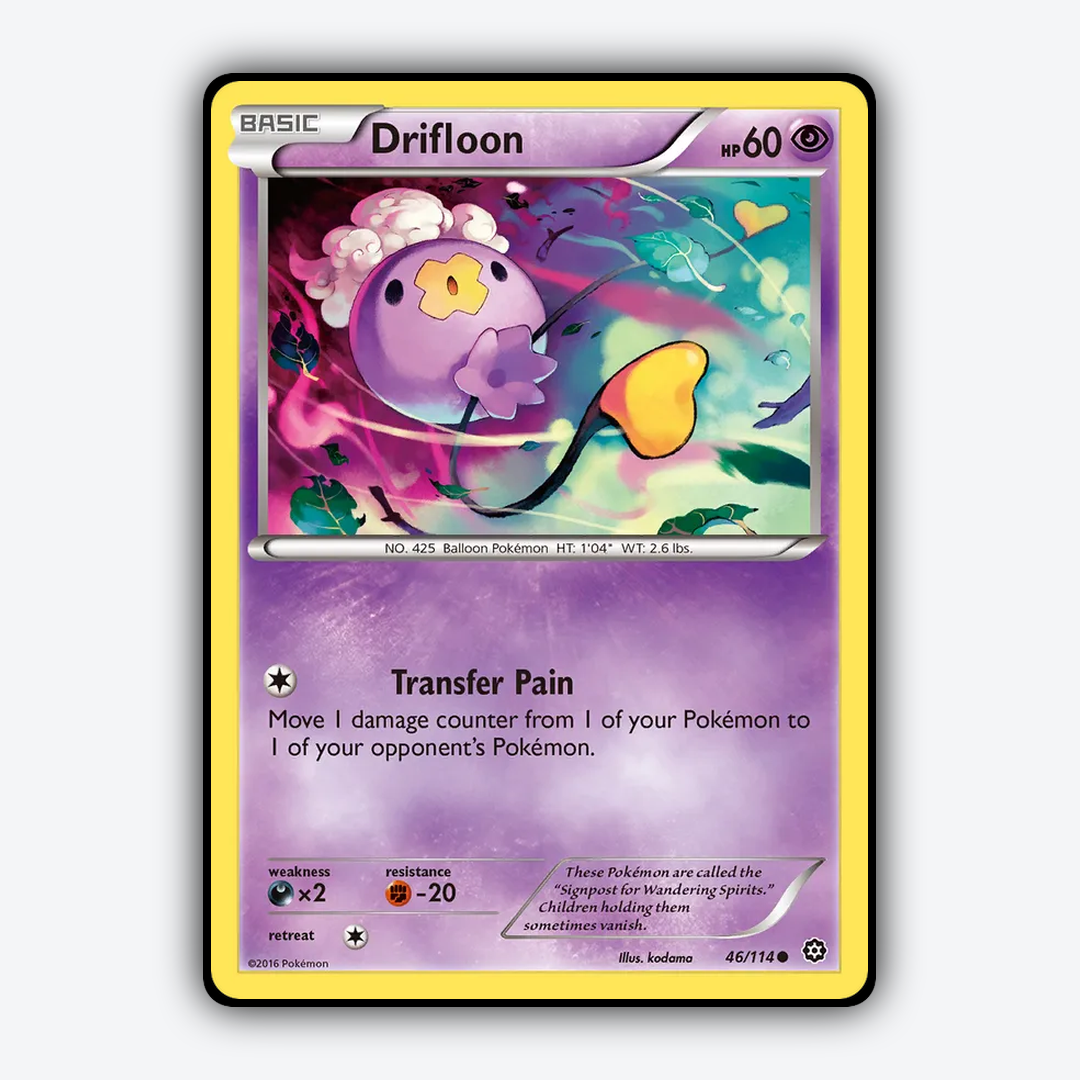Drifloon 046/114 - Steam Siege Set - Card Rug