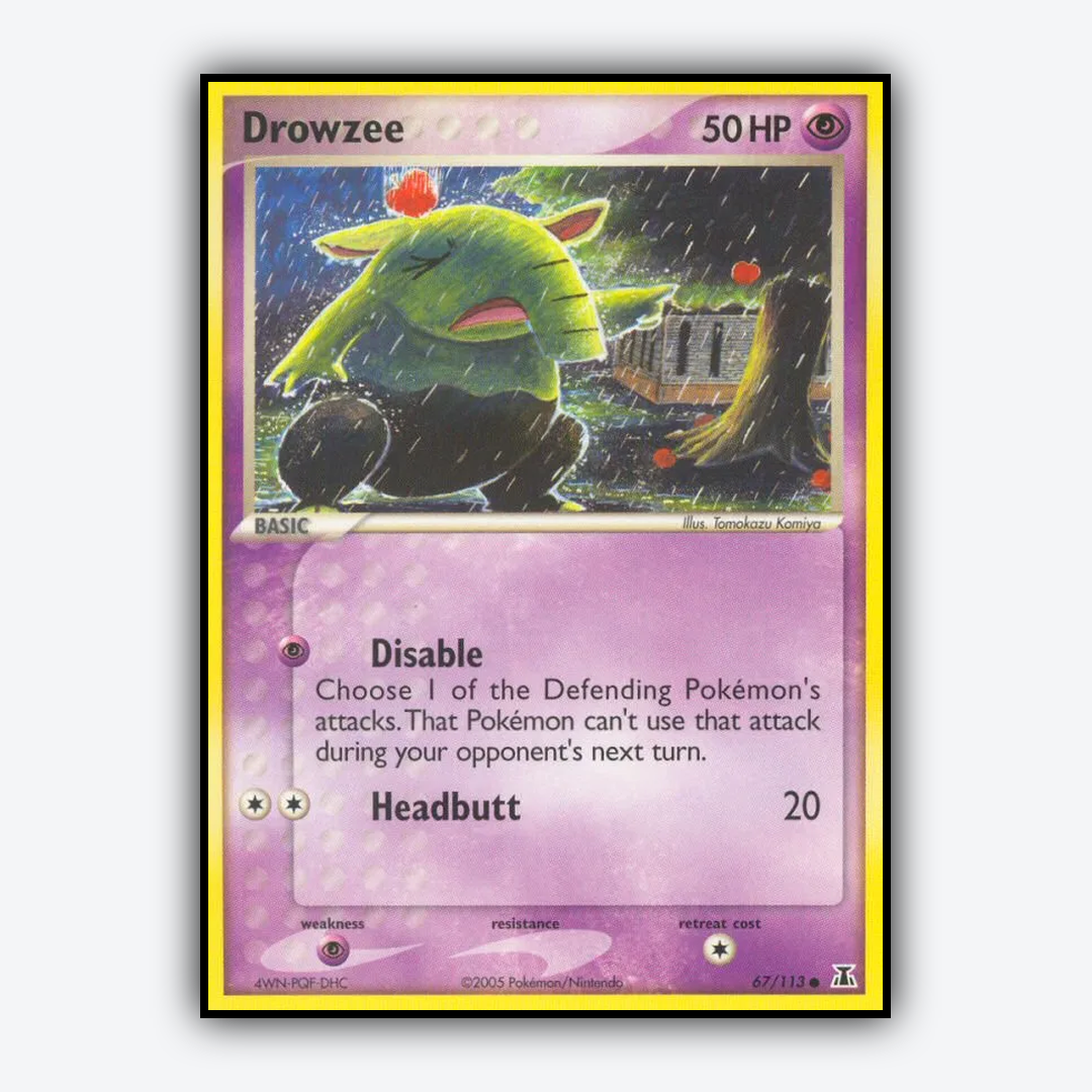 Drowzee 067/113 - Delta Species Set - Card Rug