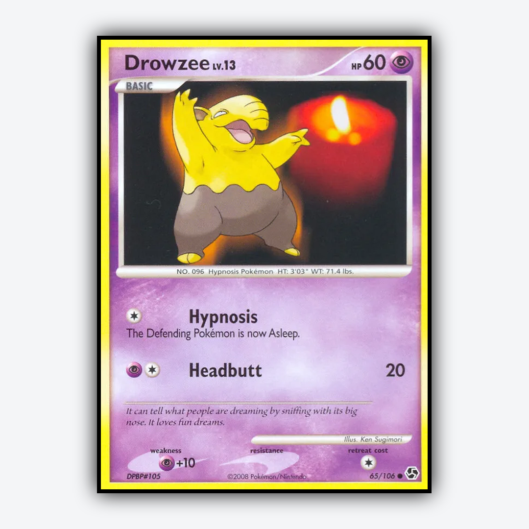 Drowzee 065/106 - Great Encounters Set - Card Rug