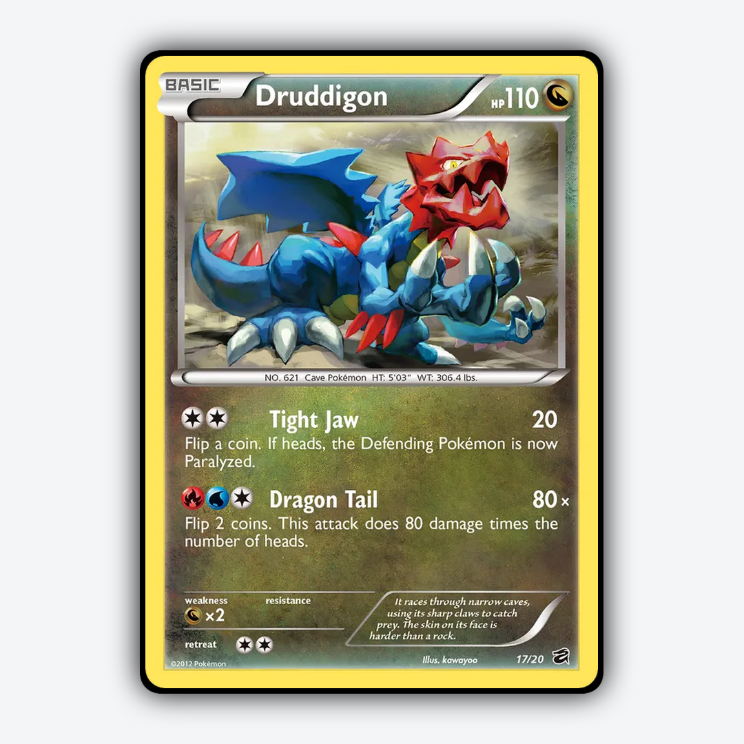 Druddigon 017/20 - Dragon Vault Set - Card Rug