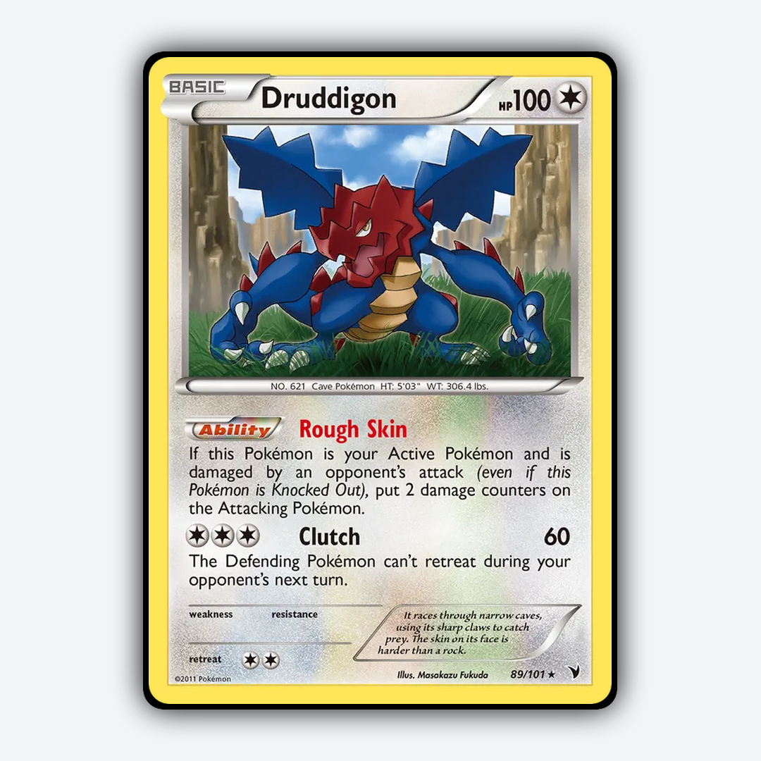 Druddigon 089/101 - Noble Victories Set - Card Rug