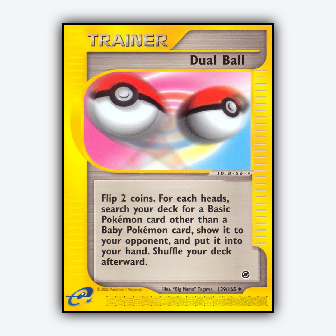 Dual Ball 139/165 - Expedition Base Set - Card Rug