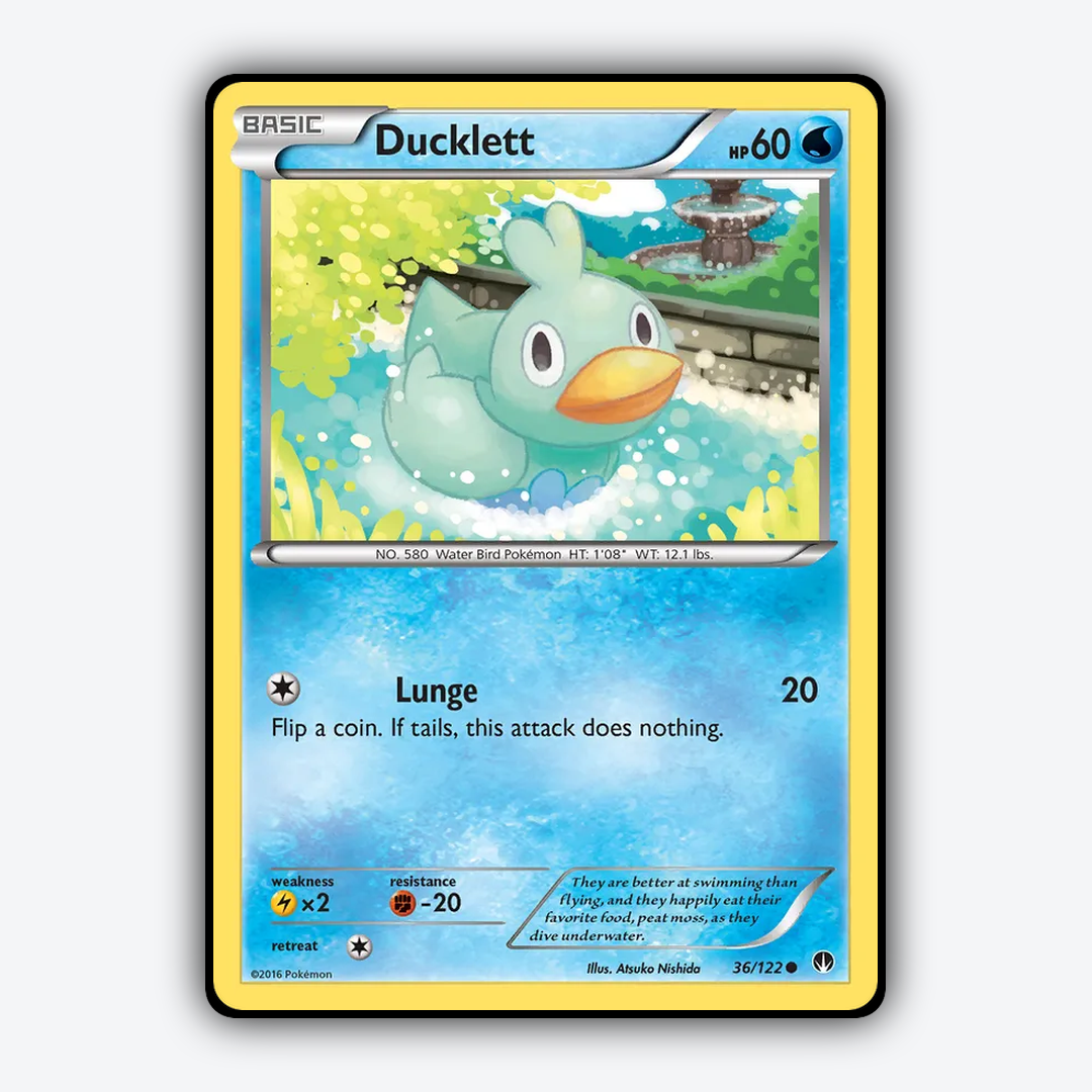 Ducklett 036/122 - BREAKpoint Set - Card Rug