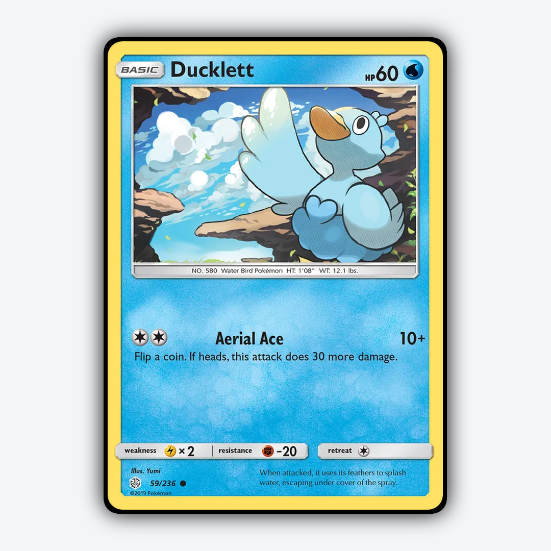 Ducklett 059/236 - Cosmic Eclipse Set - Card Rug
