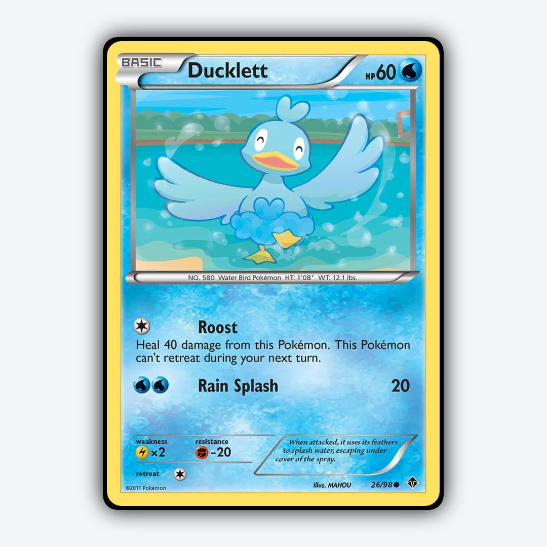 Ducklett 026/98 - Emerging Powers Set - Card Rug