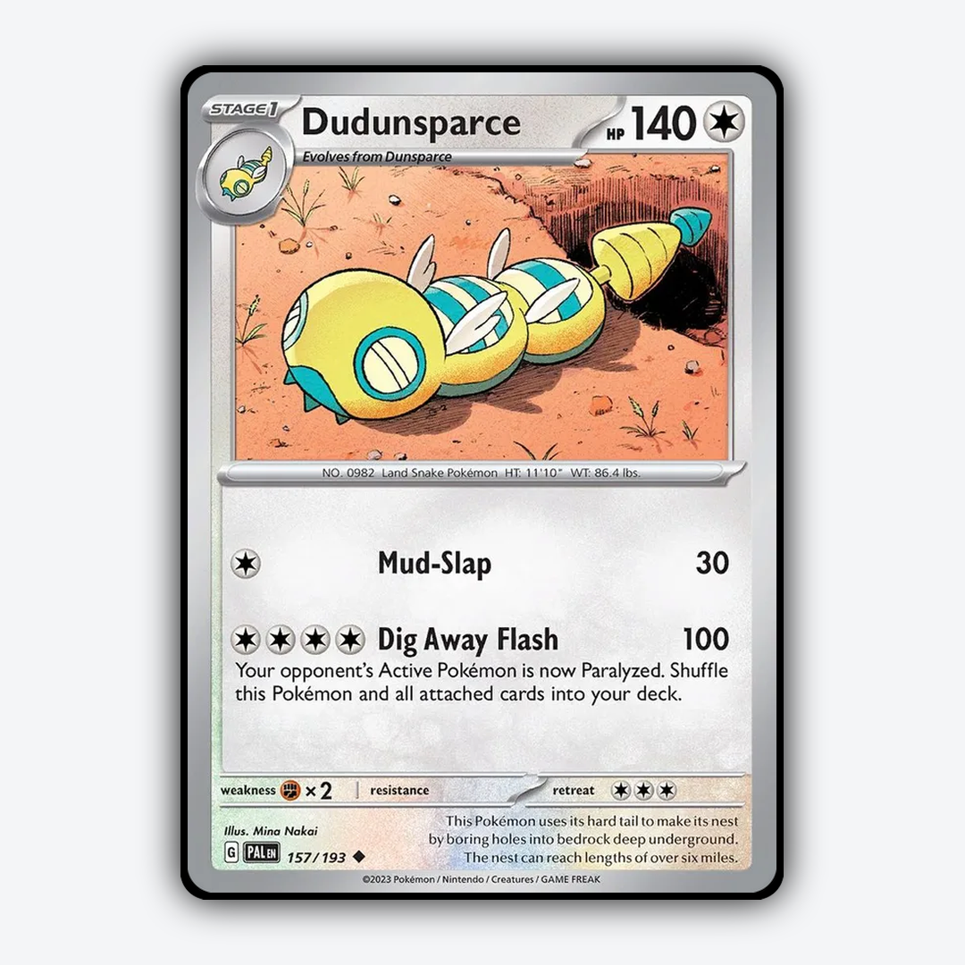 Dudunsparce 157/193 - Paldea Evolved Set - Card Rug