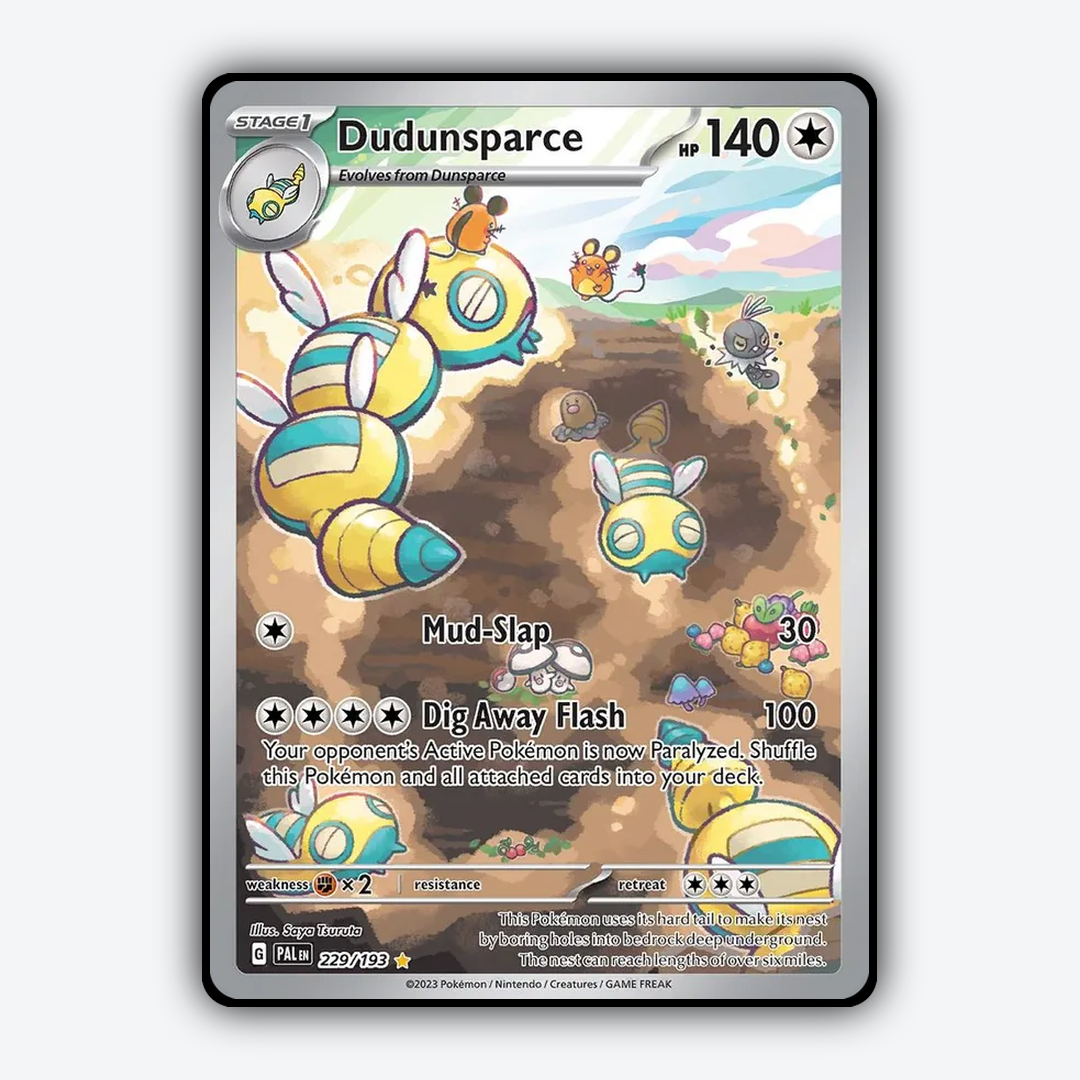 Dudunsparce 229/193 - Paldea Evolved Set - Card Rug
