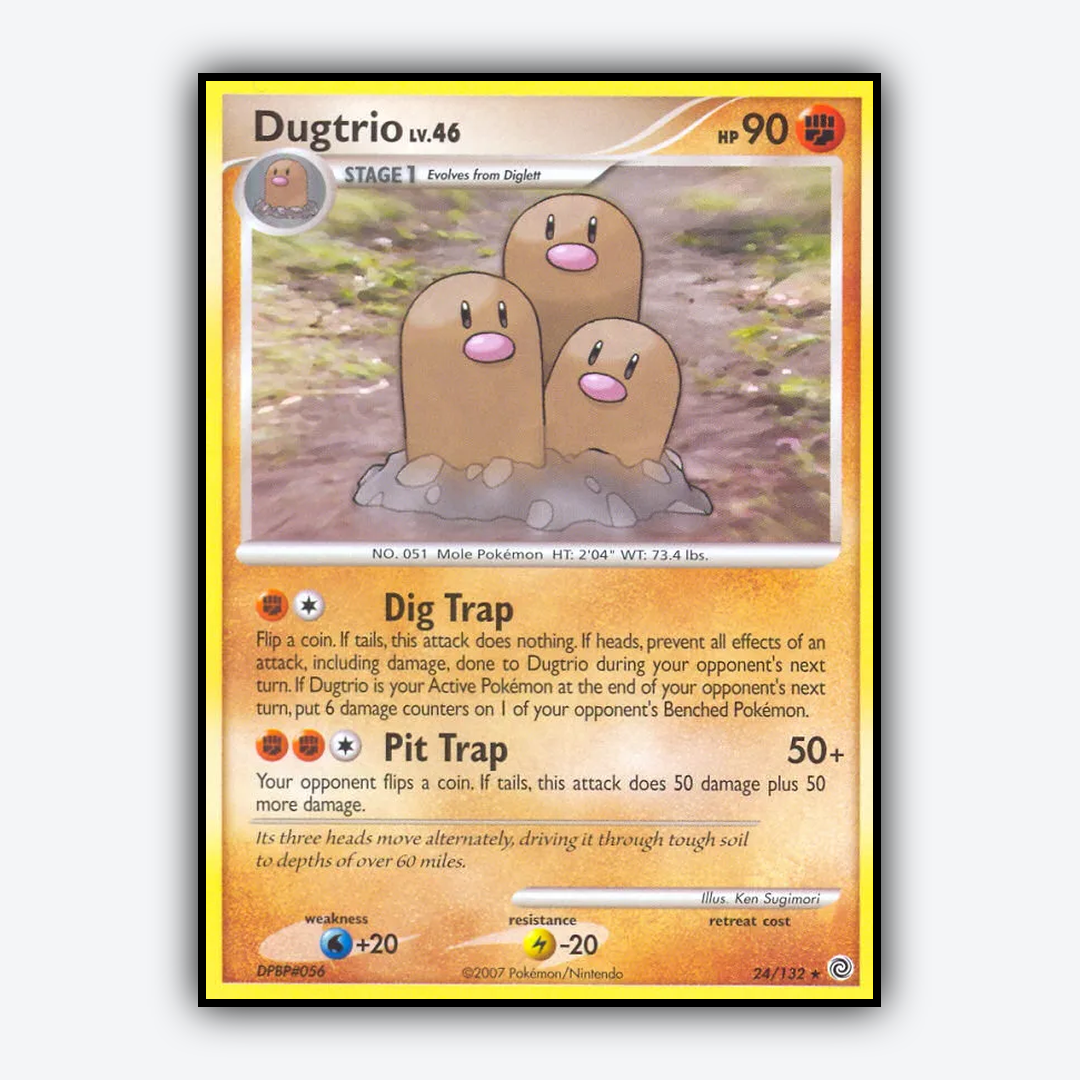 Dugtrio 024/132 - Secret Wonders Set - Card Rug