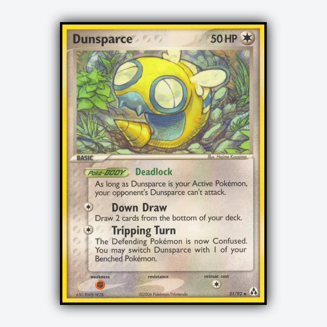 Dunsparce 031/92 - Legend Maker Set - Card Rug