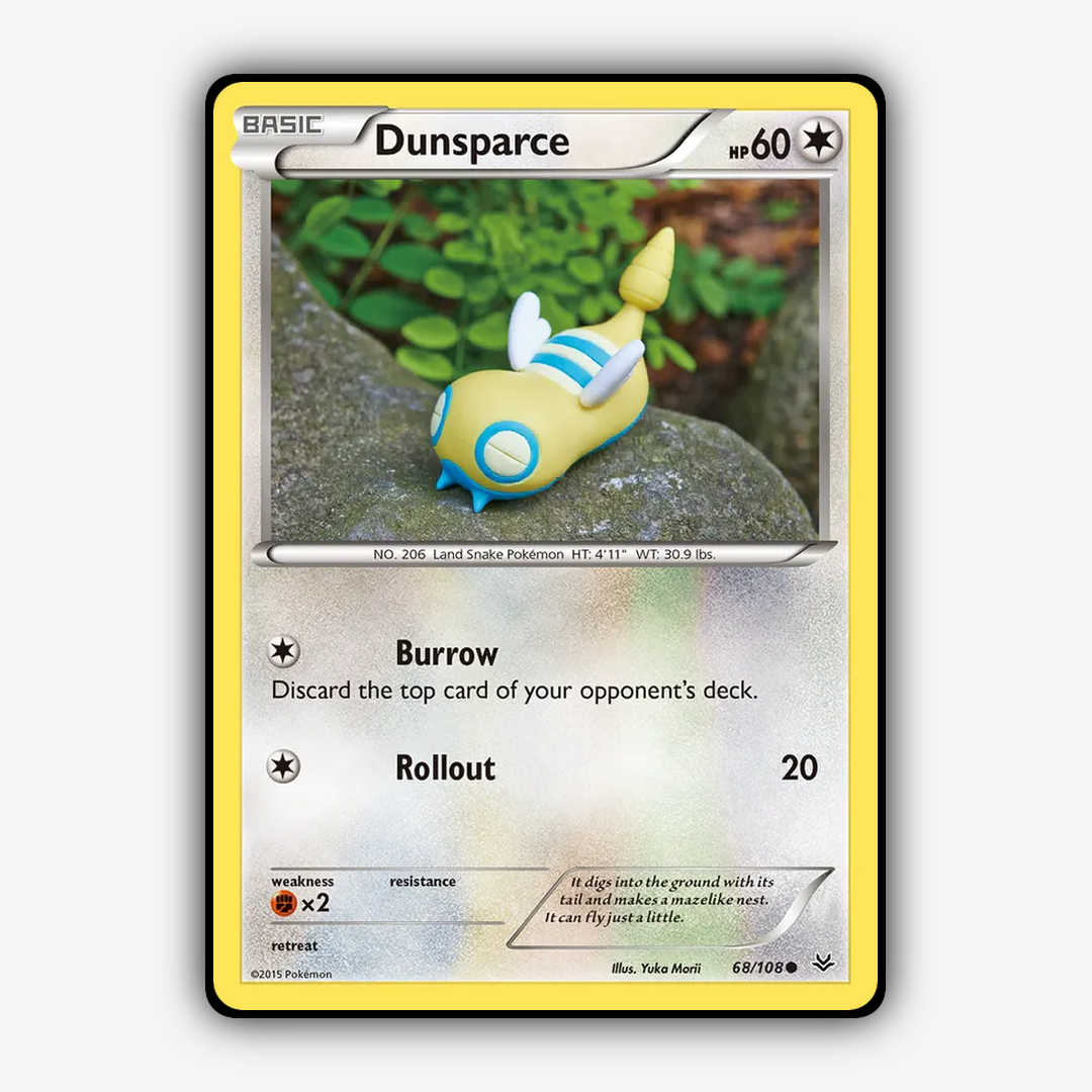 Dunsparce 068/108 - Roaring Skies Set - Card Rug