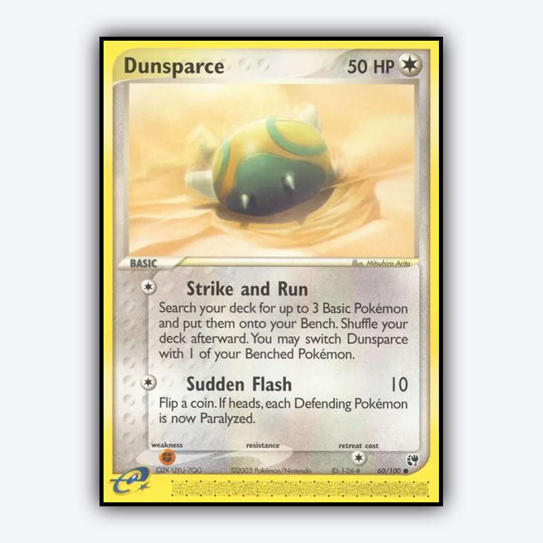 Dunsparce 060/100 - Sandstorm Set - Card Rug