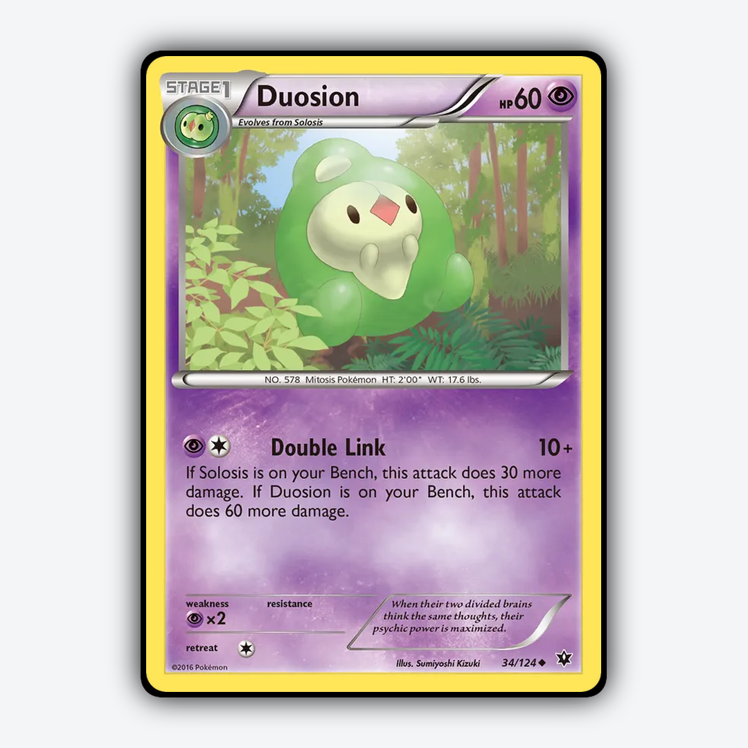 Duosion 034/124 - Fates Collide Set - Card Rug