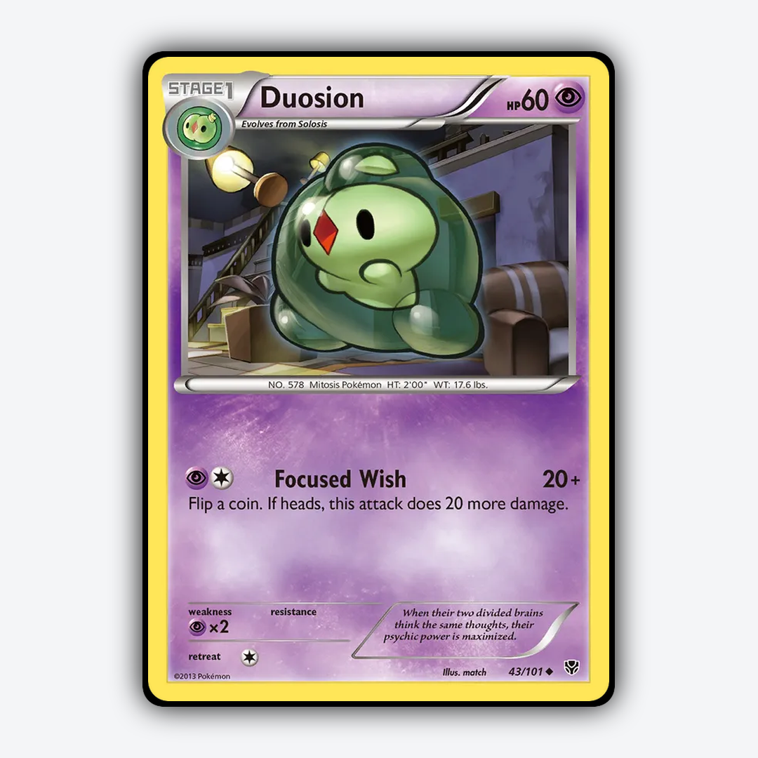 Duosion 043/101 - Plasma Blast Set - Card Rug